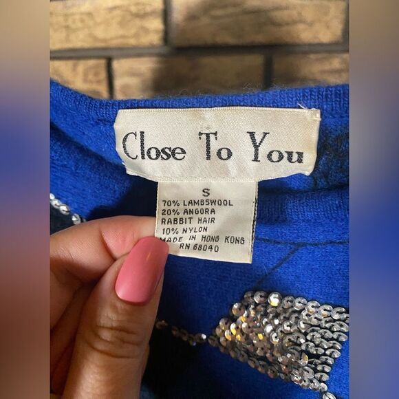 Unique close to you wool blend blouse - Picture 7 of 7